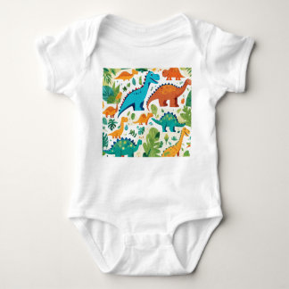 Dinosaur Character Clothes Baby Bodysuit