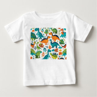 Dinosaur Character Clothes Baby T-Shirt