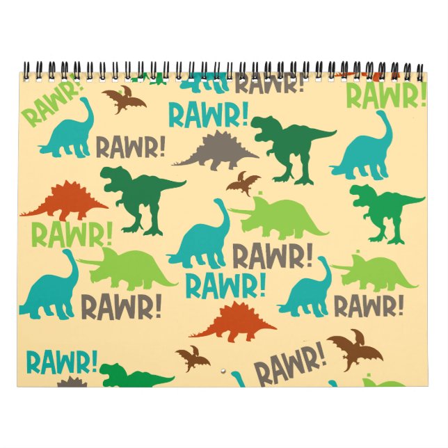 Dinosaur Christmas Calendar – Playful Holiday Gift (Cover)