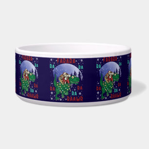 Dinosaur Christmas Santa Claus