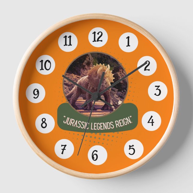 DINOSAUR CLOCK (Front)