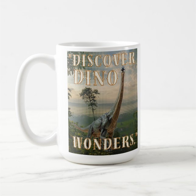 dinosaur coffee mug (Left)