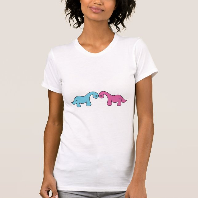 Dinosaur Couple T-Shirt (Front)