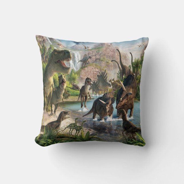 Dinosaur Cushion (Front)