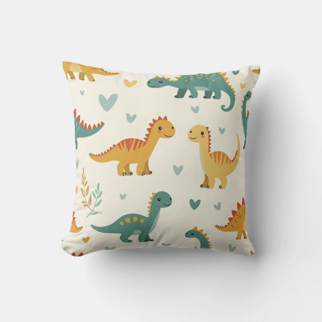 dinosaur cushion pillow (Front)