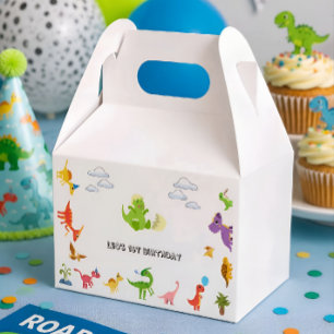 Dinosaur / Cute Dino Boy Birthday  Favour Box