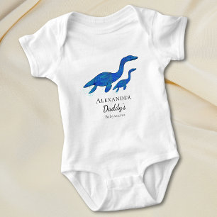 Dinosaur Dad and Baby Personalised  Bodysuit
