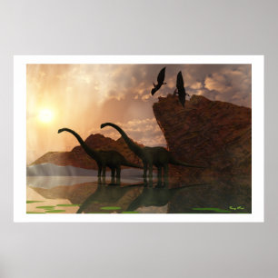 DINOSAUR DAWN PRINT