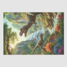 Dinosaur Decoupage Craft