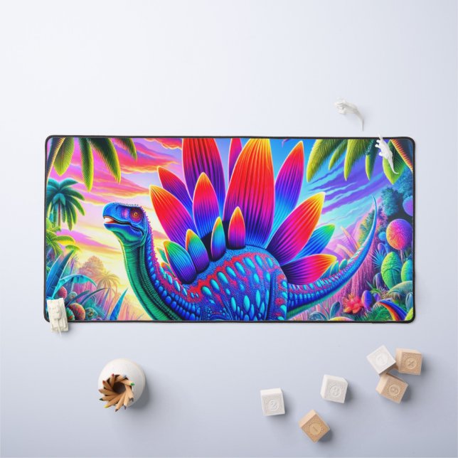 Dinosaur Desk Mat (Kids Table)