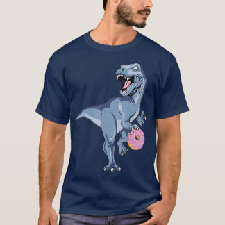 Dinosaur Doughnut Dino Doughnut Halloween Kids Tre T-Shirt