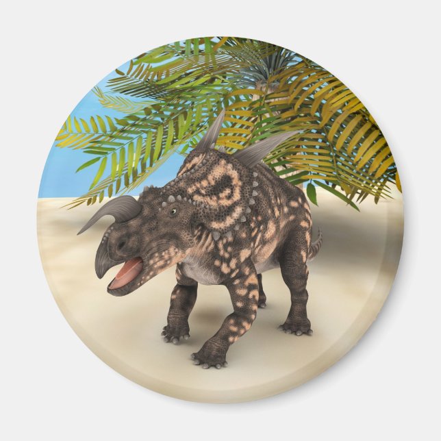 Dinosaur Einiosaurus Magnet (Front)