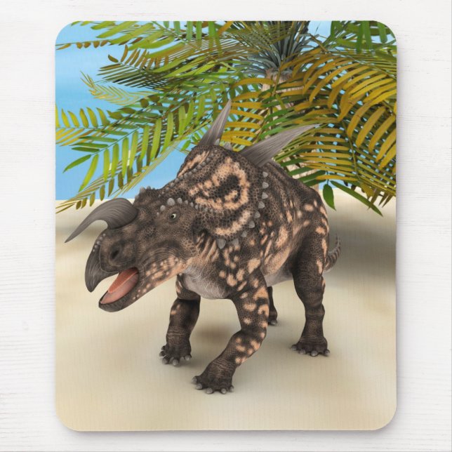 Dinosaur Einiosaurus Mouse Pad (Front)