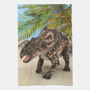 Dinosaur Einiosaurus Tea Towel