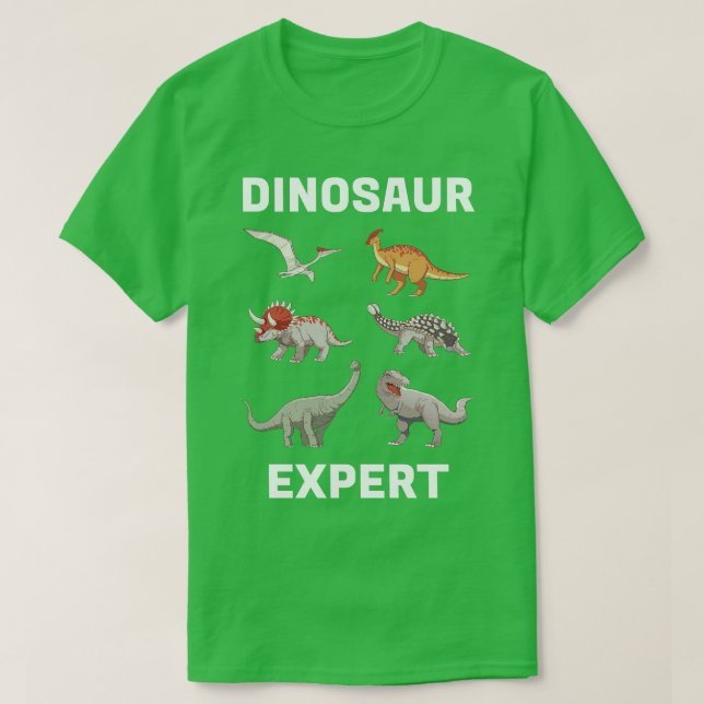 Dinosaur Expert III T-Shirt (Design Front)