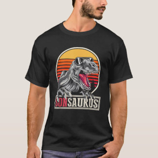Dinosaur Family Son Gift Idea Sonsaurus T Rex T-Shirt
