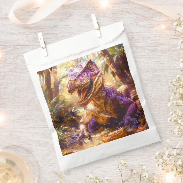 Dinosaur Favour Bags (Clipped)