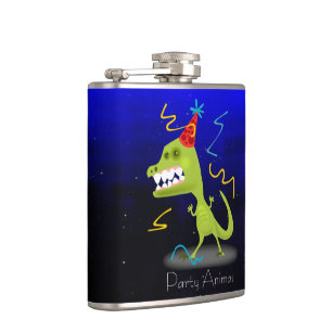Dinosaur Flask