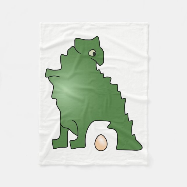 Dinosaur Fleece Blanket (Front)
