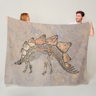 dinosaur fleece blanket