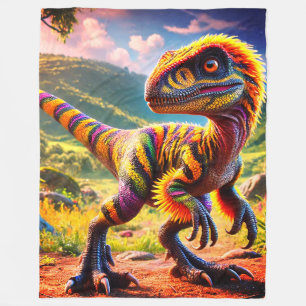 Dinosaur Fleece Blanket