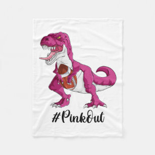 Dinosaur Football Boys1 Fleece Blanket