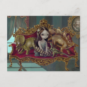 "Dinosaur Friends I" Postcard