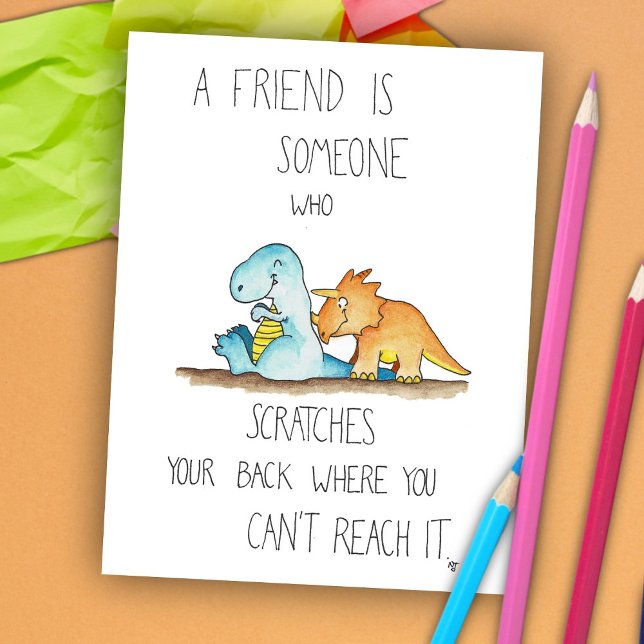 DINOSAUR FRIENDS postcard by Nicole Janes (Creator Uploaded)