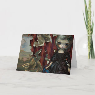 "Dinosaur Friends:  Requiem" Greeting Card