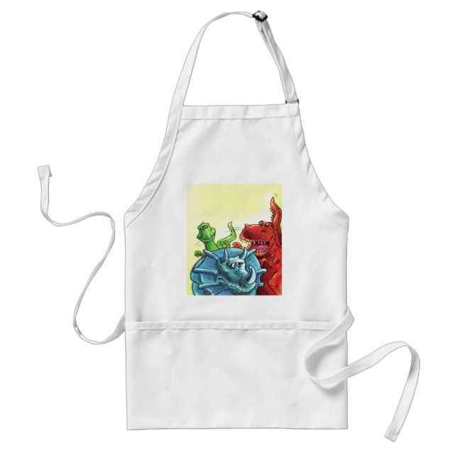 Dinosaur Friends Standard Apron (Front)
