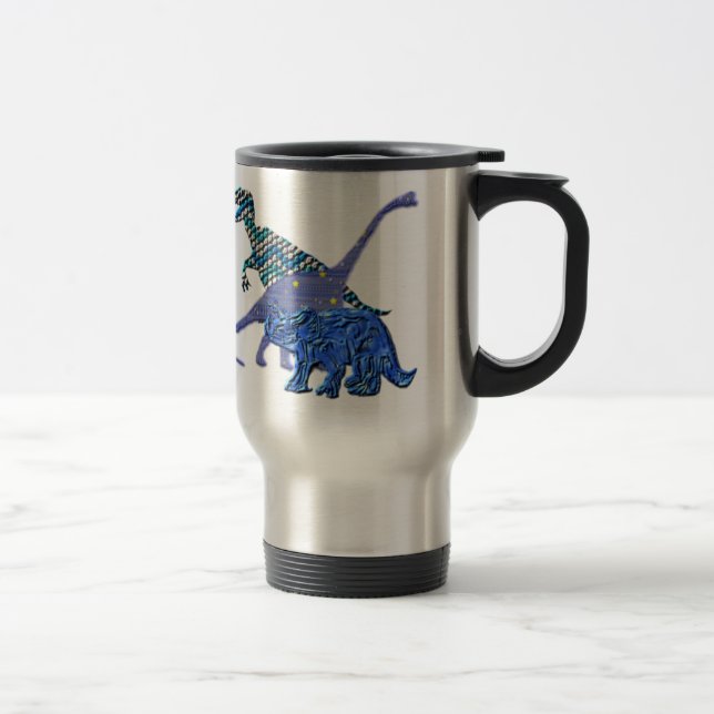 Dinosaur Gang Travel Mug (Right)