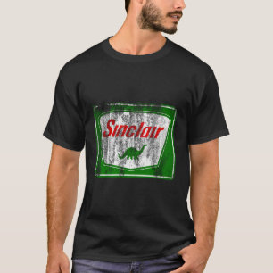 Dinosaur Gas Station Sign T-Shirt