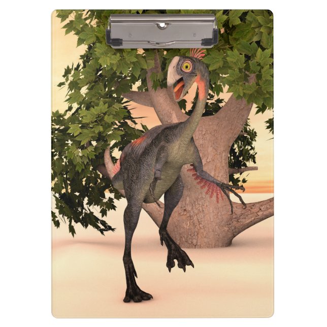 Dinosaur Gigantoraptor Clipboard (Front)