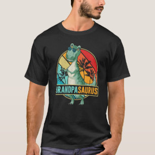 Dinosaur Grandpa Saurus Family Matching Grandpasau T-Shirt