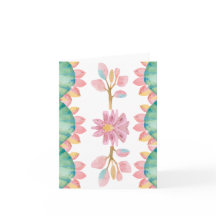 Dinosaur Greeting Card for Girls