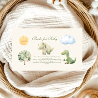 Dinosaur Hatching Soon Baby Shower Books for Baby 