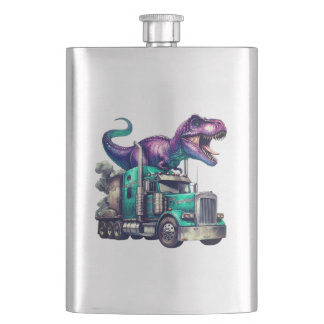 Dinosaur hip flask