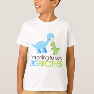 Dinosaur I'm Going to Be A Big Brother T-Shirt