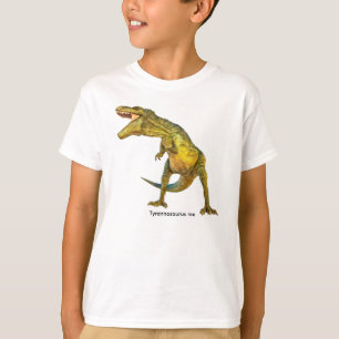 Dinosaur image for Kids-Sweatshirt-White T-Shirt
