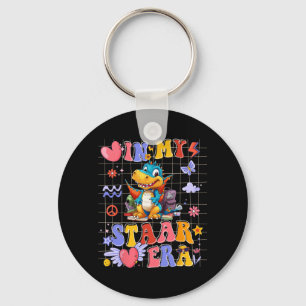 Dinosaur In My Star Era Motivational T-rex Test Da Key Ring