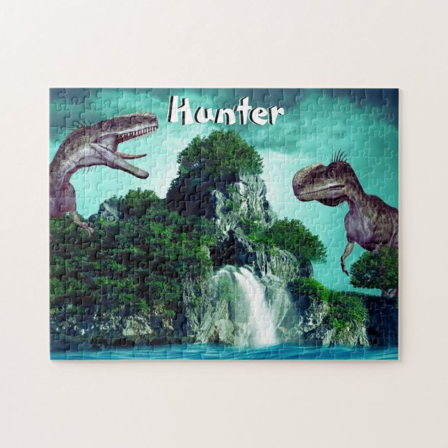 Dinosaur Island   Jigsaw Puzzle (Horizontal)