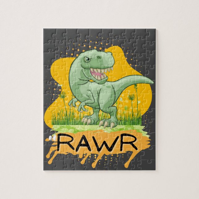 dinosaur jigsaw puzzle (Vertical)