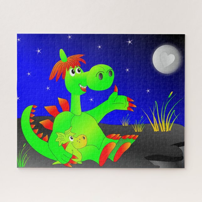 Dinosaur Jigsaw Puzzle (Horizontal)