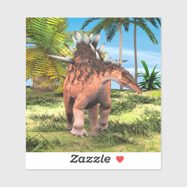Dinosaur Kentrosaurus (Sheet)
