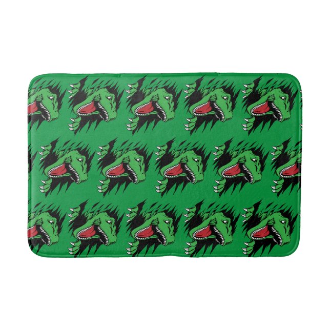 Dinosaur kids bath mat (Front)
