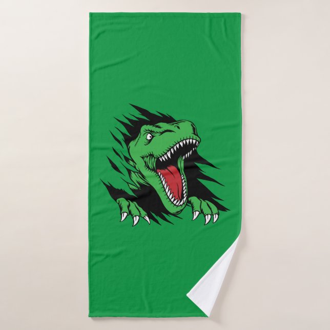 Dinosaur kids bath towel (Bath Towel)
