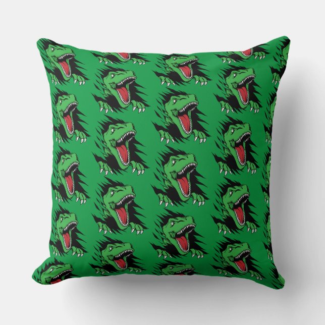 Dinosaur kids cushion (Front)