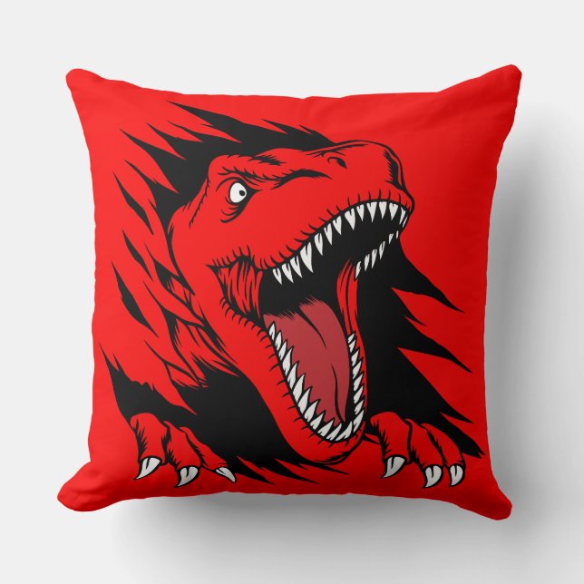 Dinosaur kids cushion (Front)