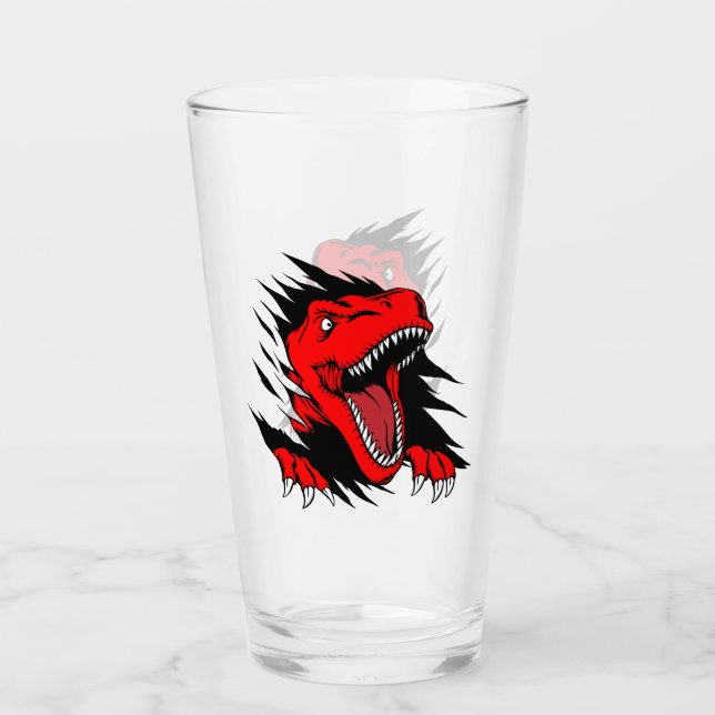 Dinosaur kids glass (Front)