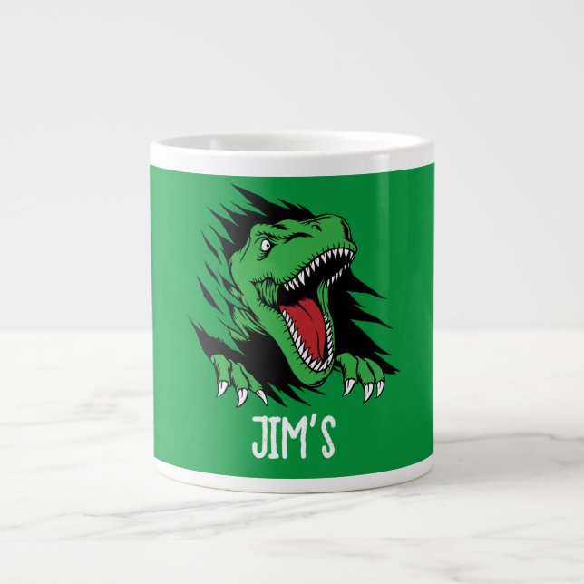 Dinosaur kids large coffee mug (Front)